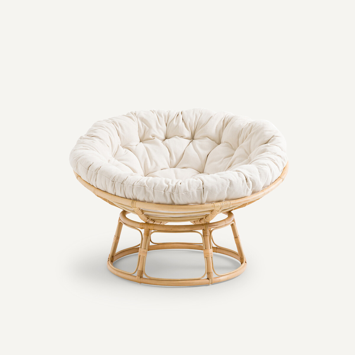 Papasan-Sessel ARANIAS aus Rattan natur, AM.PM