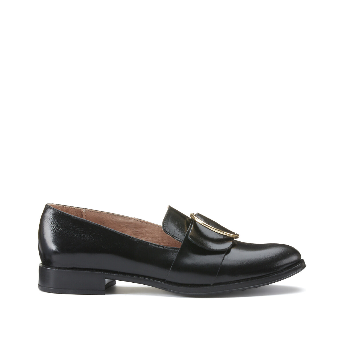 Ahora Leather Loafers black, JONAK
