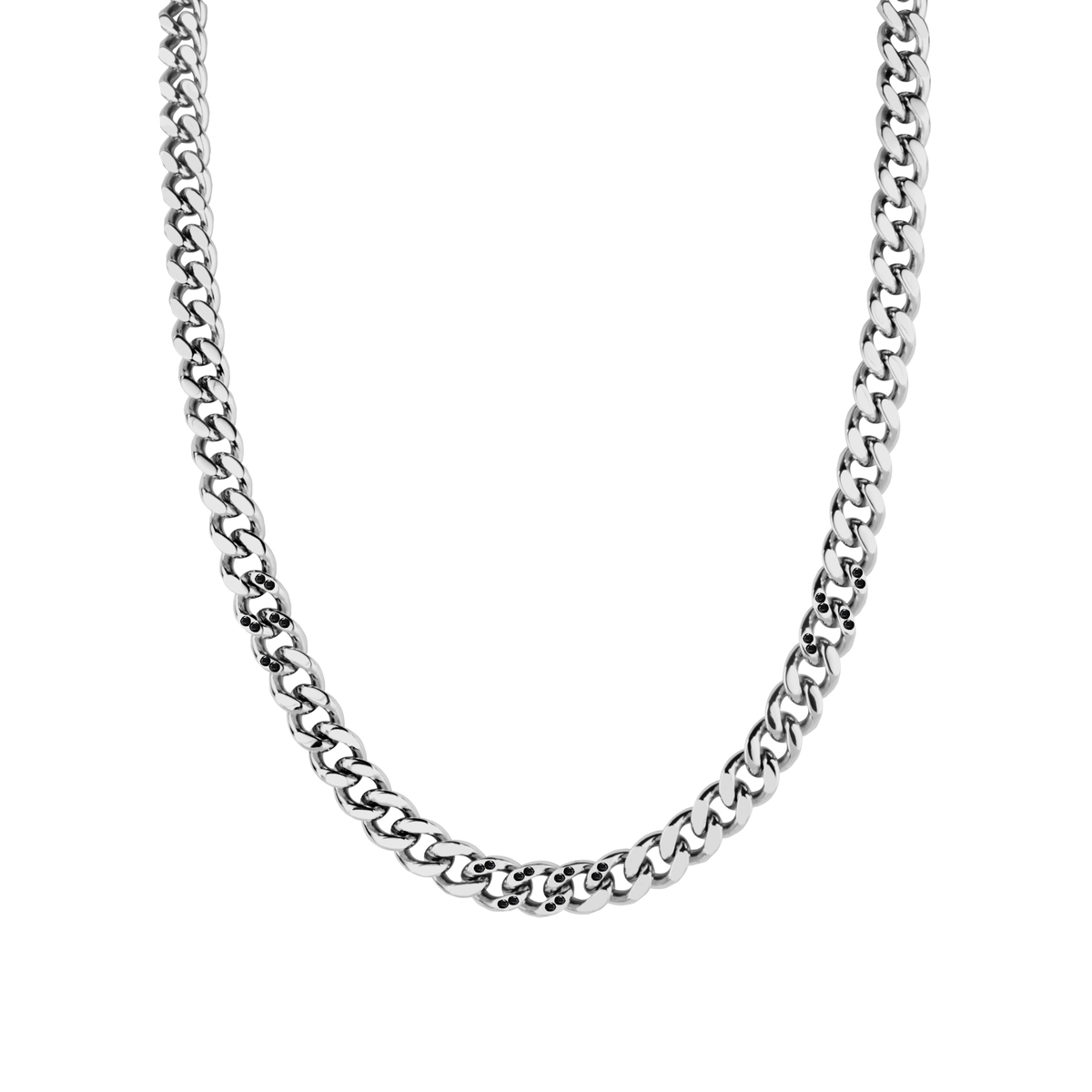 Collier en acier VELA argent, MORELLATO
