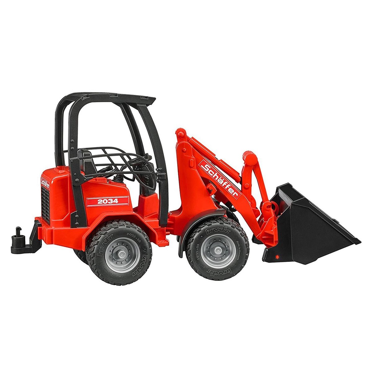 Chargeur compact Schäffer 2034 rouge, BRUDER
