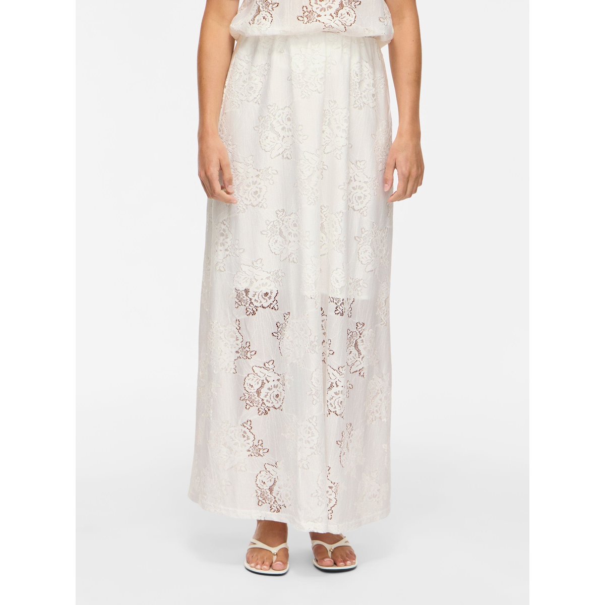 Jupe Longue blanc - snow white1, VILA