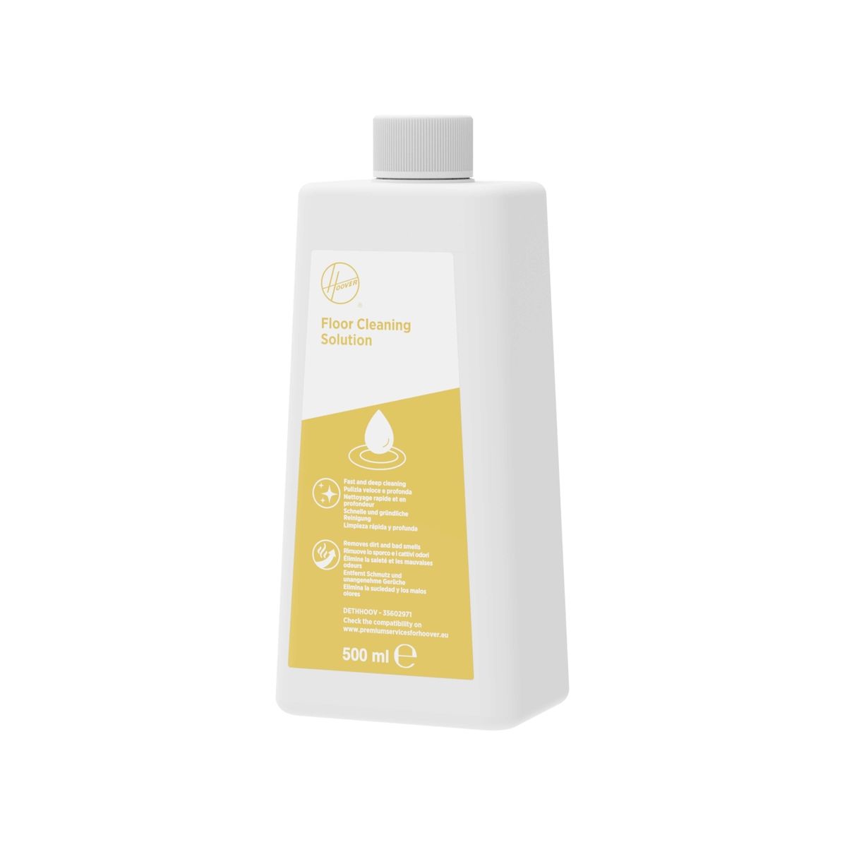 Gel nettoyant pour aspirateurs balais et robots HOOVER couleur unique, HOOVER