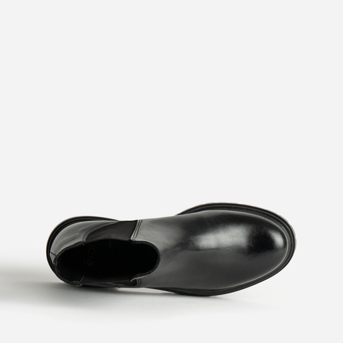 Boots en cuir DJEME noir, ERAM
