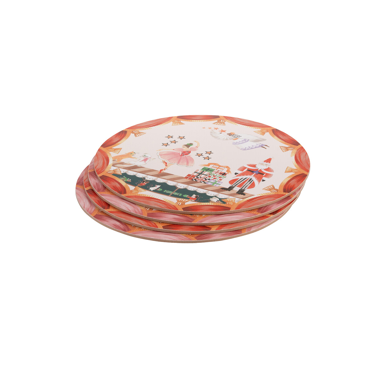8-Piece Nutcracker Placemats & Coasters Set multi-coloured, CATH KIDSTON