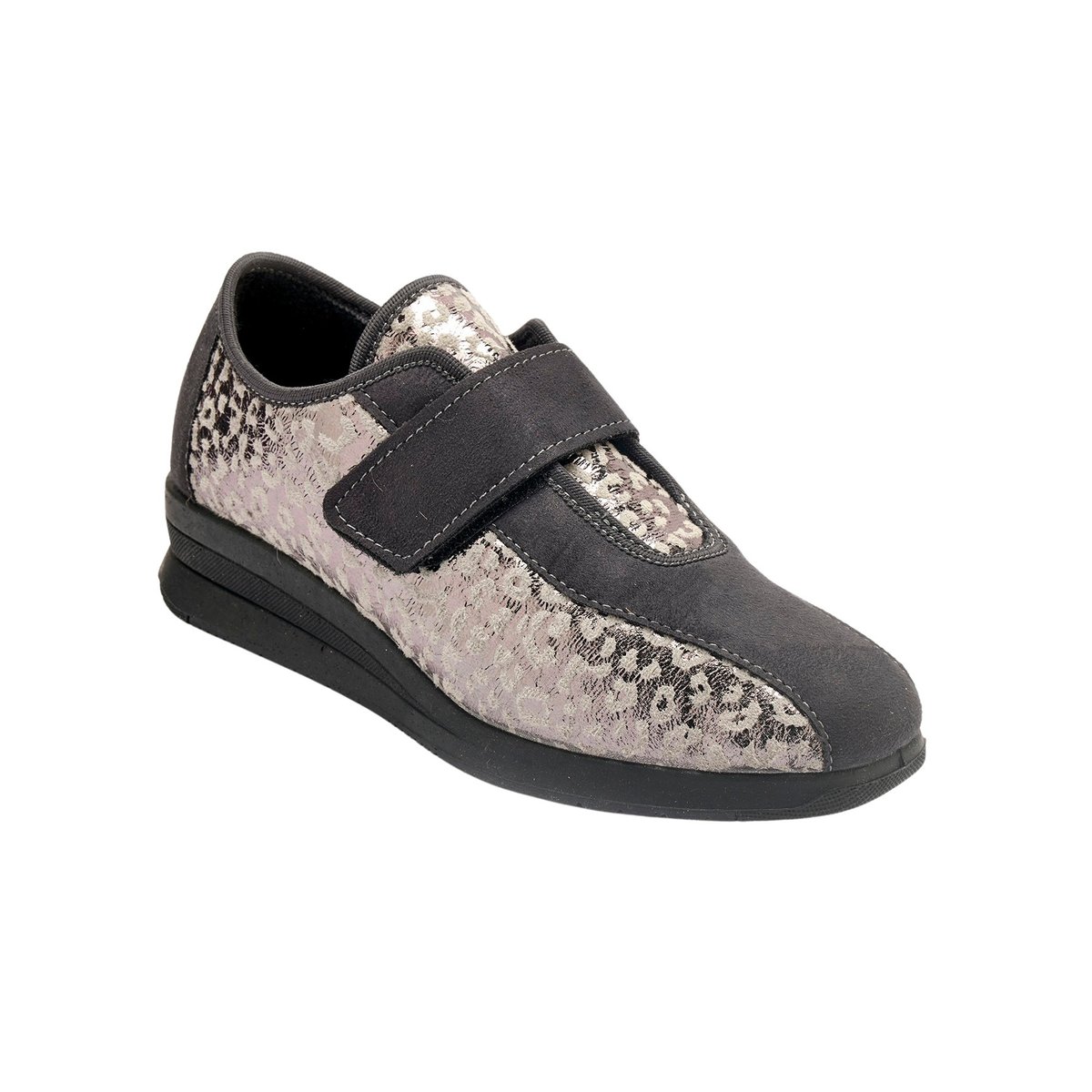 Derbies scratch pour hallux valgus gris, PEDICONFORT