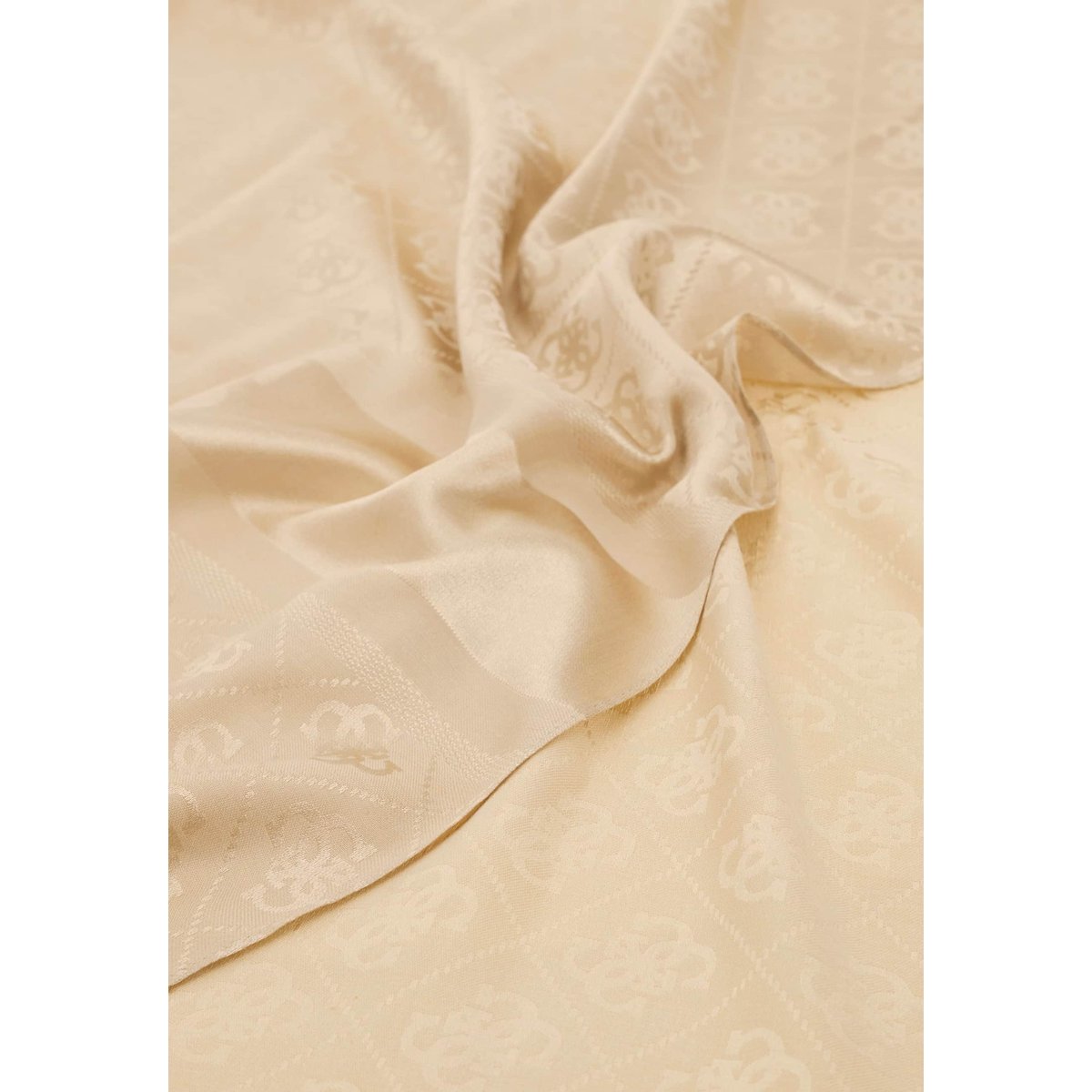 Écharpe Jacquard Samantha beige, GUESS