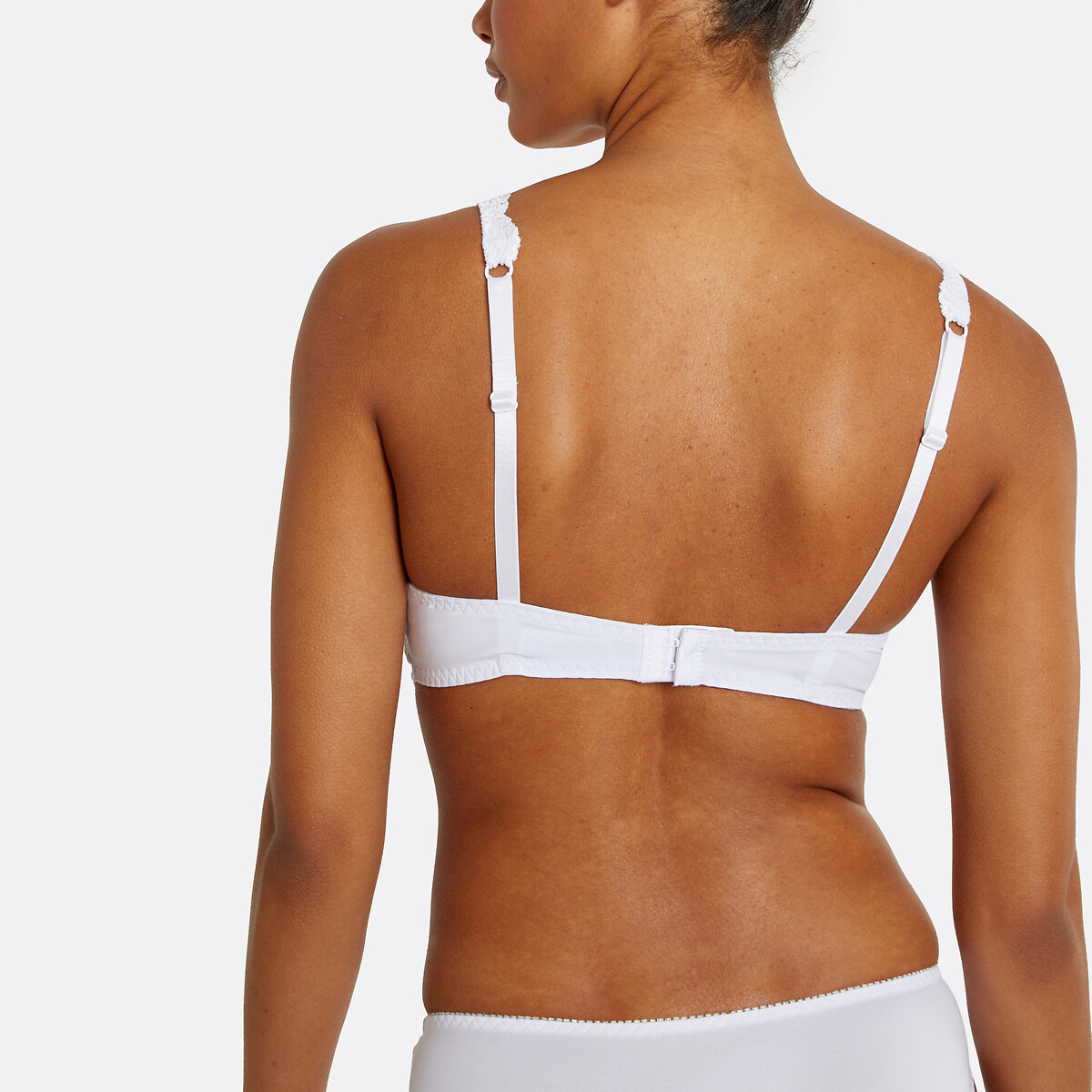 Sujetador push up de encaje Anthea blanco, ANNE WEYBURN