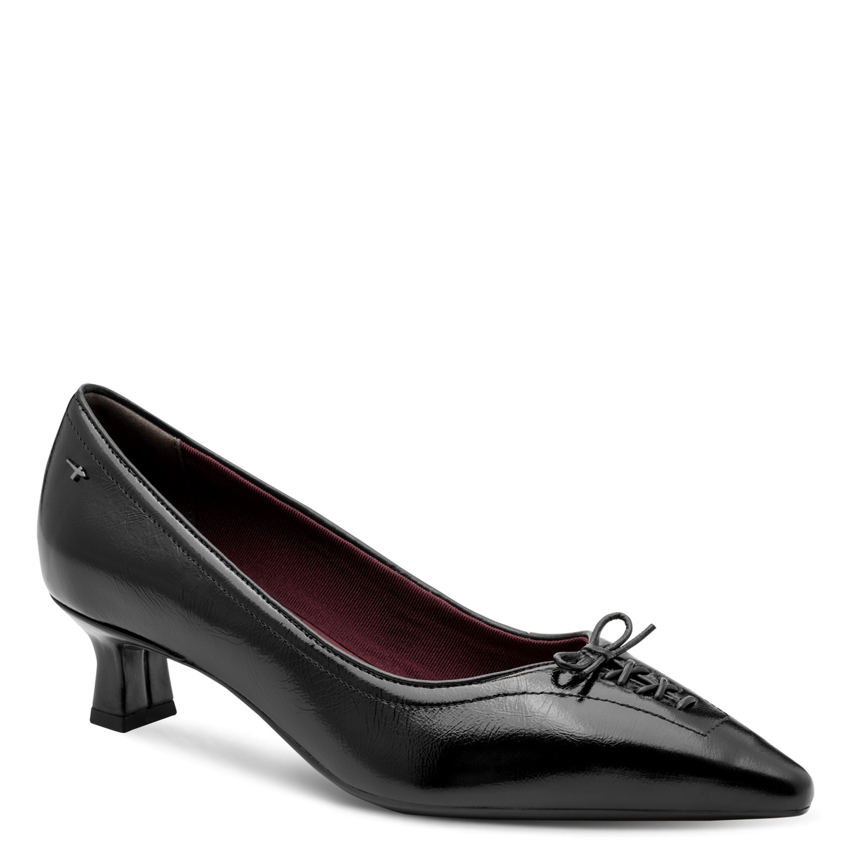 Escarpin pointu noir, TAMARIS