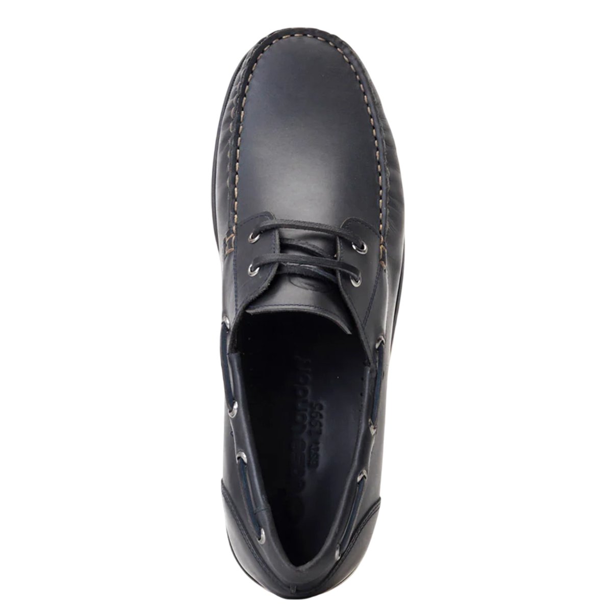 Chaussures bateau STERN bleu marine, BASE LONDON