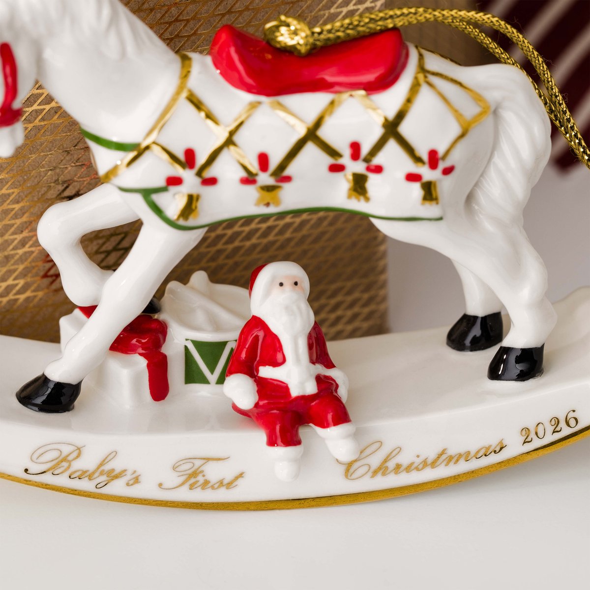 Ornement Cheval À Bascule 2026 CHRISTMAS CLASSICS couleur unique, VILLEROY & BOCH