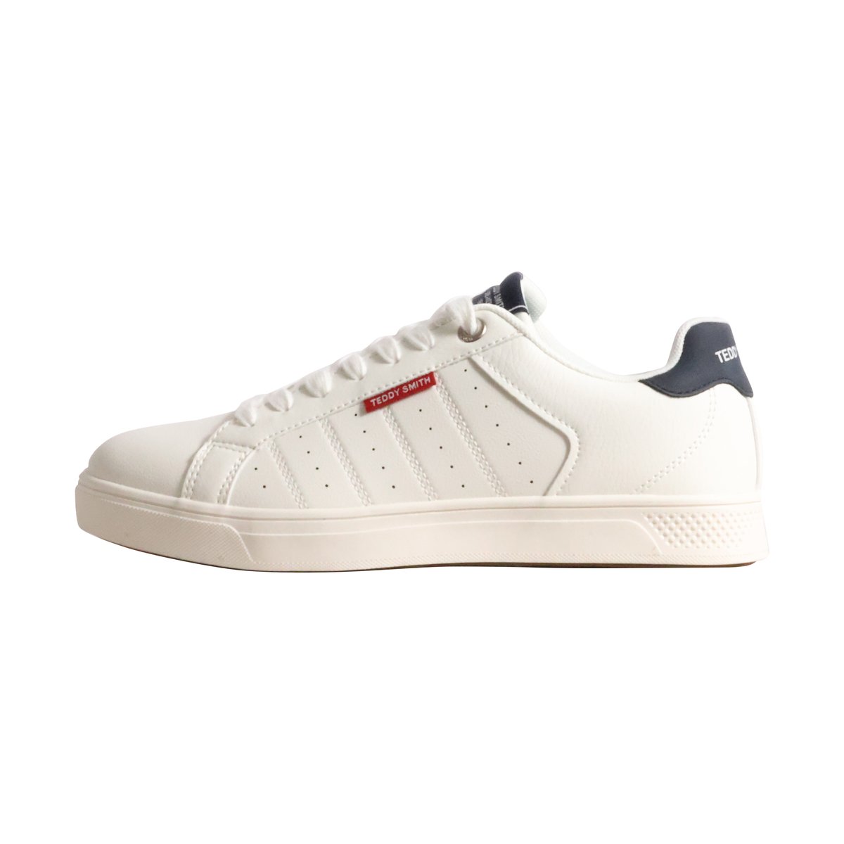 Basket à Lacets Teddy Smith blanc, TEDDY SMITH