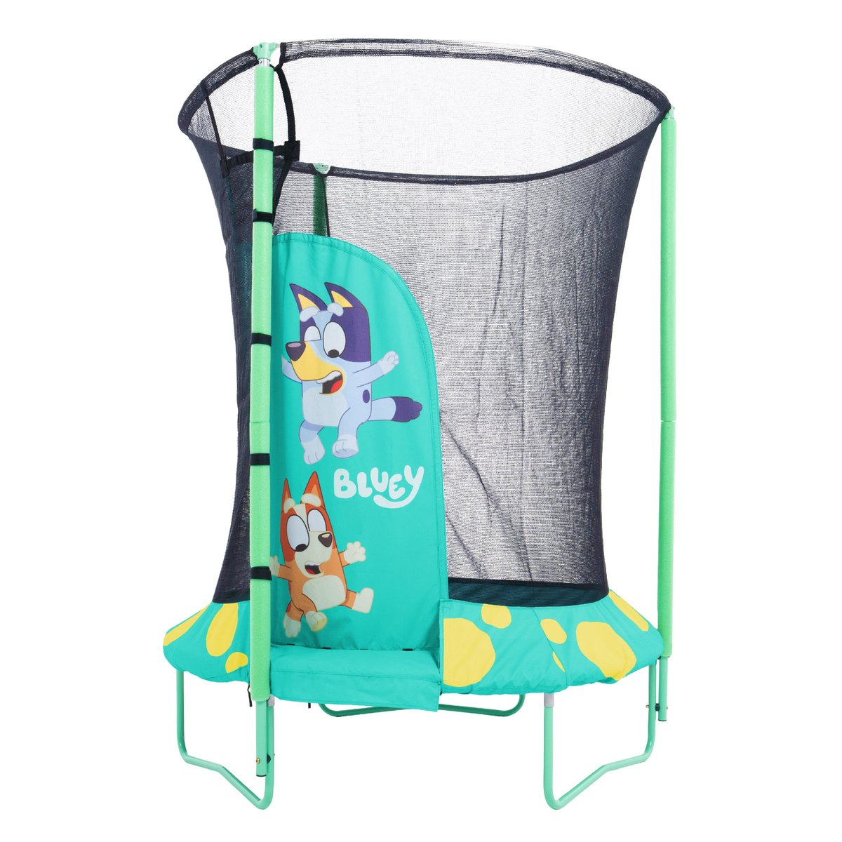 Trampoline rond Bluey JUNIOR noir - bleu - vert, TP TOYS