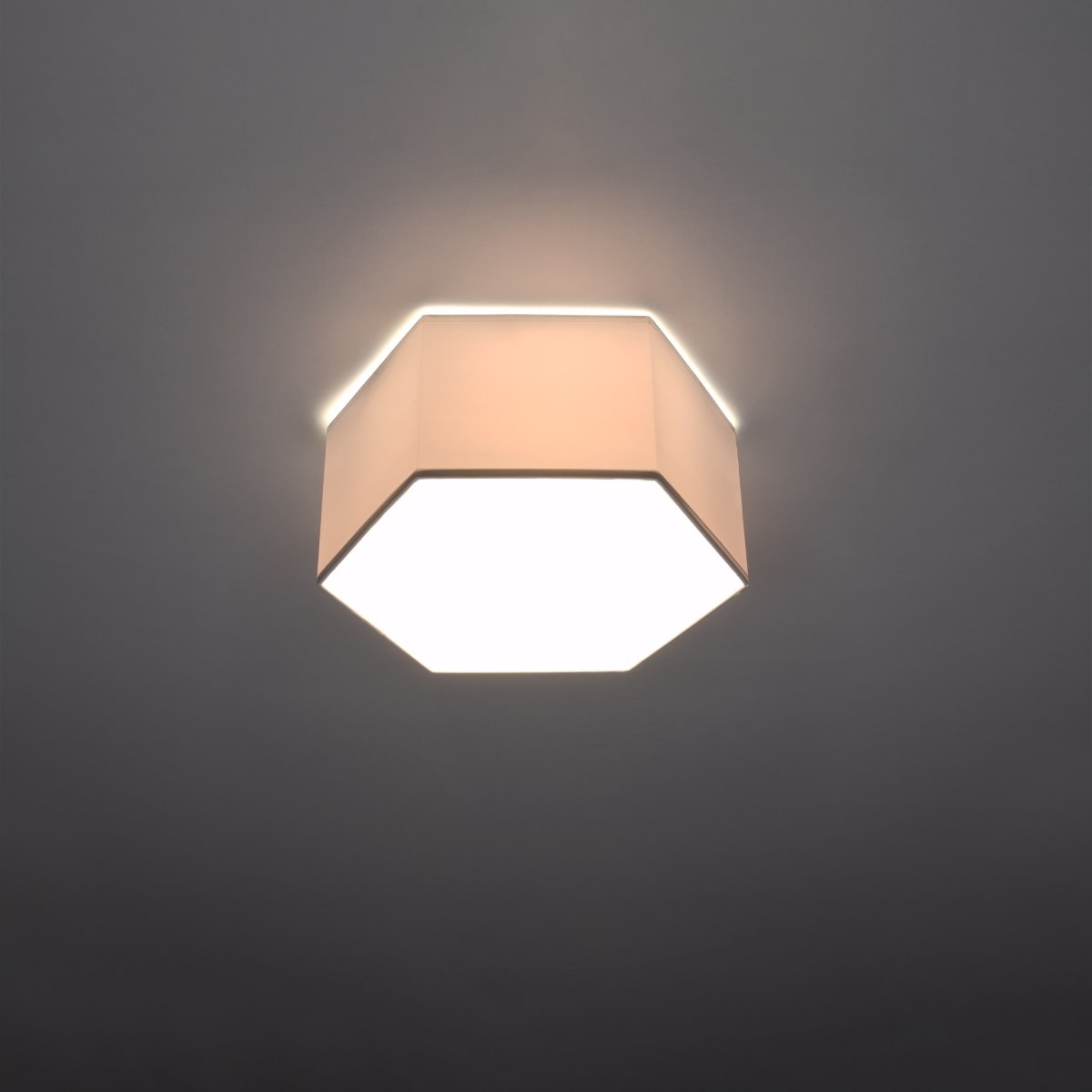 Plafonnier PVC Blanc E27 2 Sunde 13 blanc, EDEN
