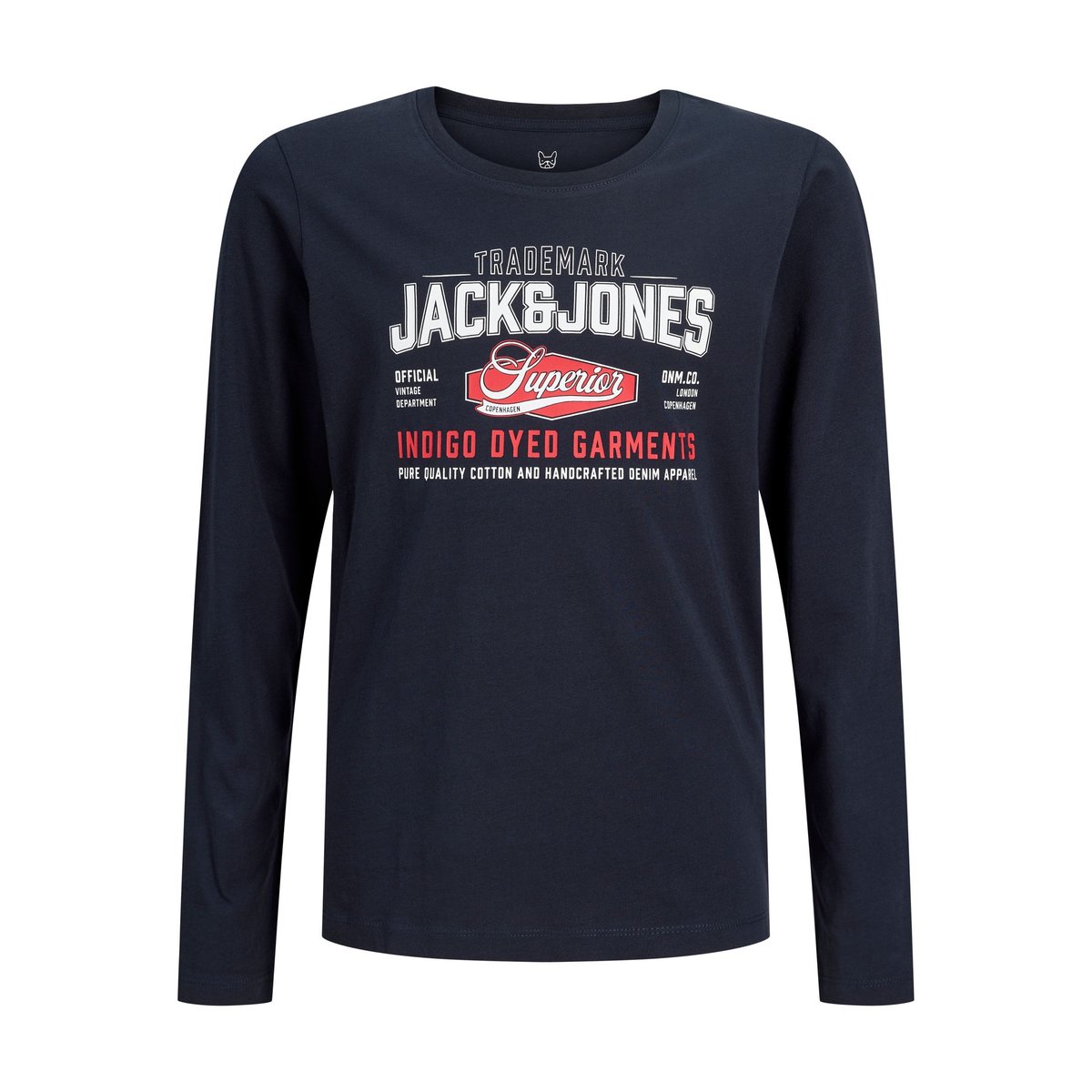 T-Shirt À Manches Longues navy blazer, JACK & JONES JUNIOR