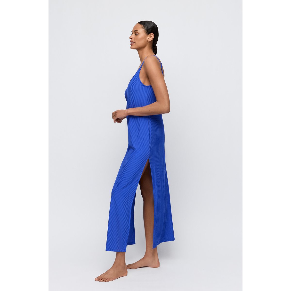 swimwear robe longue EMLY bleu - bleu eléctrique, MARIE JO