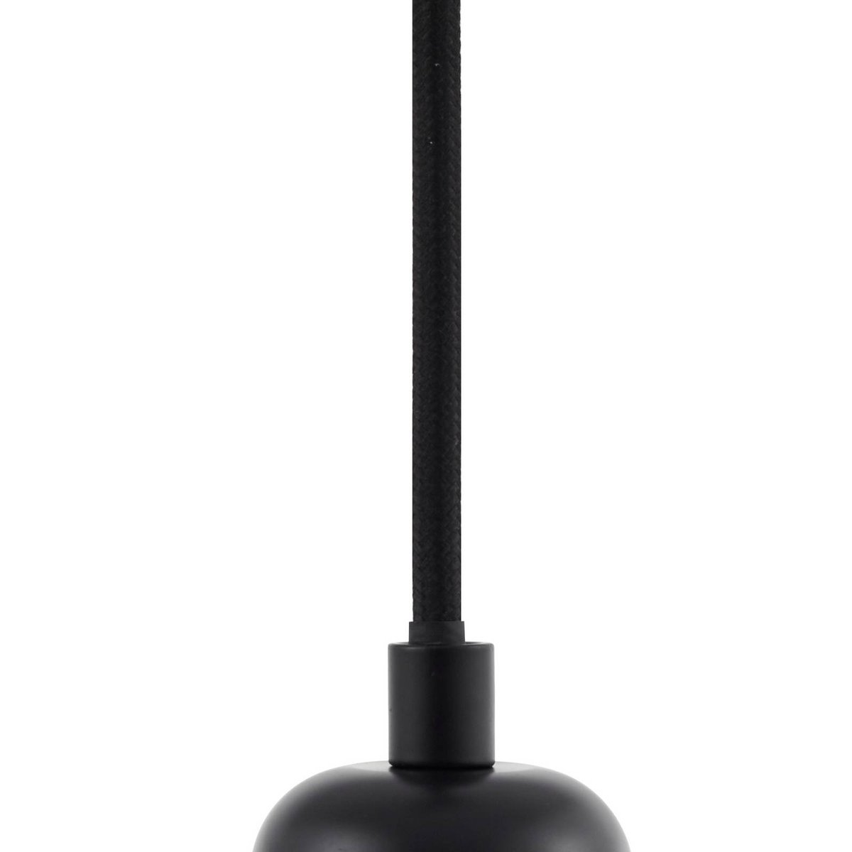 Suspension en aluminium moderne, Hattie noir, LINDBY