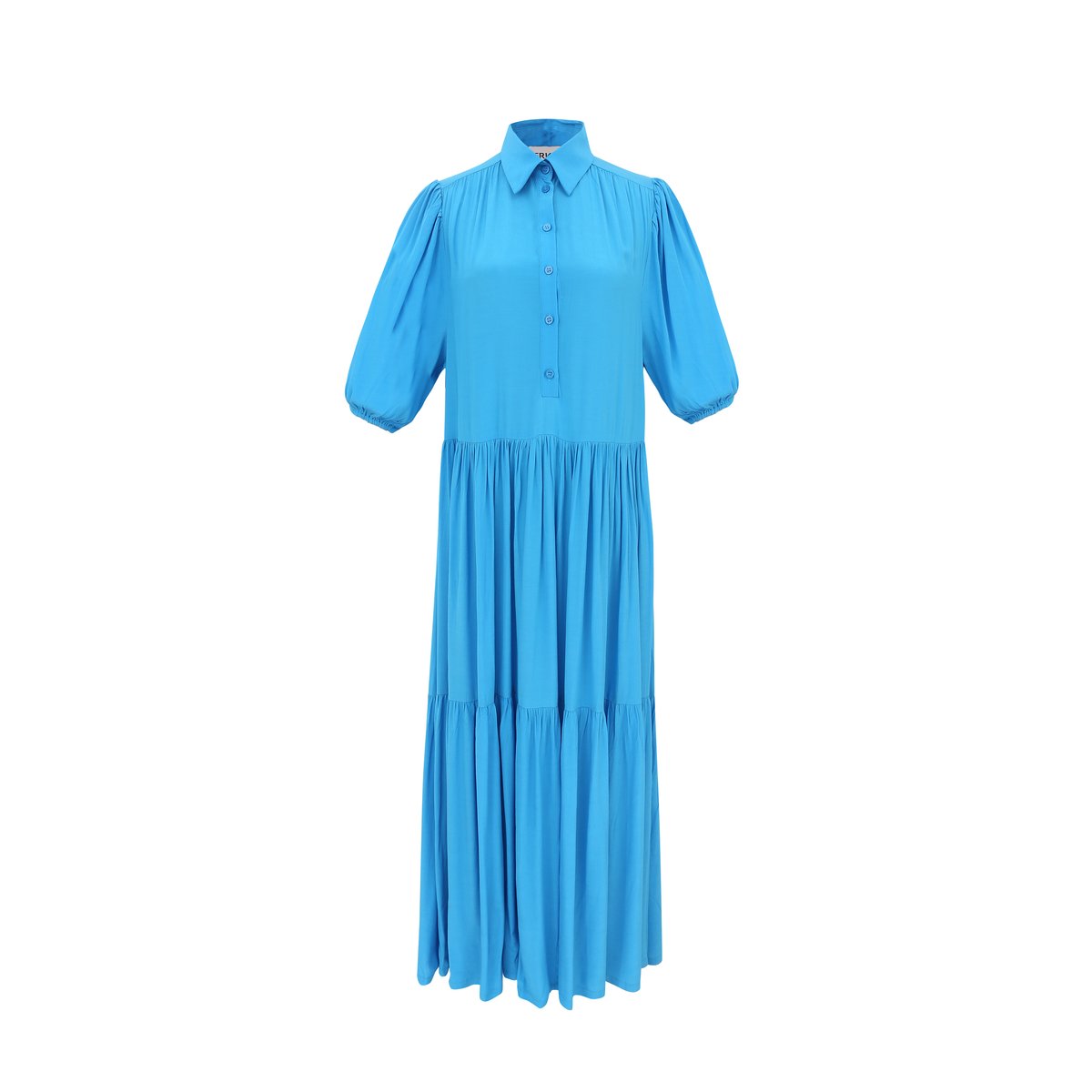 Robes longue ELIF bleu electrique, FRNCH