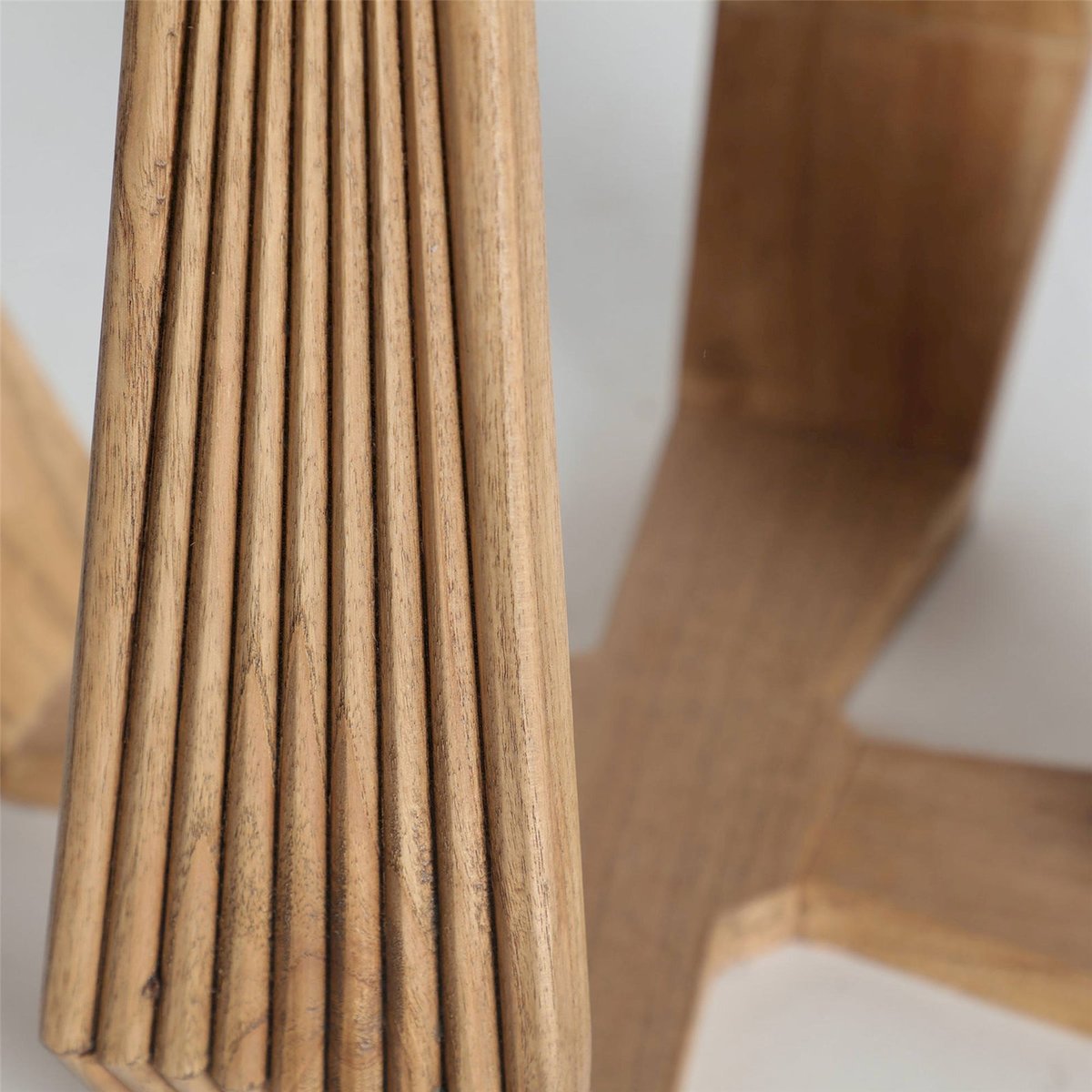 Table basse carrée en bois mindi brun naturel bois foncé, RECOLLECTION