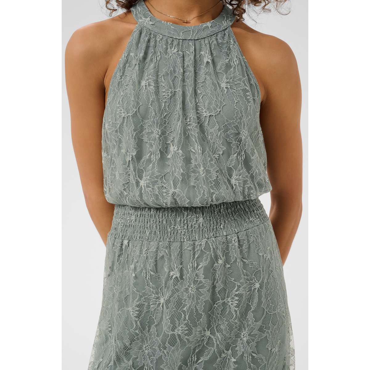 Robe vert shadow, CREAM