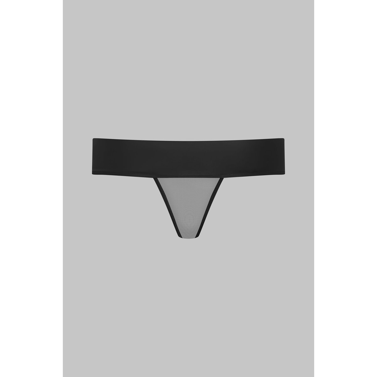 Tanga CHAMBRE NOIRE noir, MAISON CLOSE