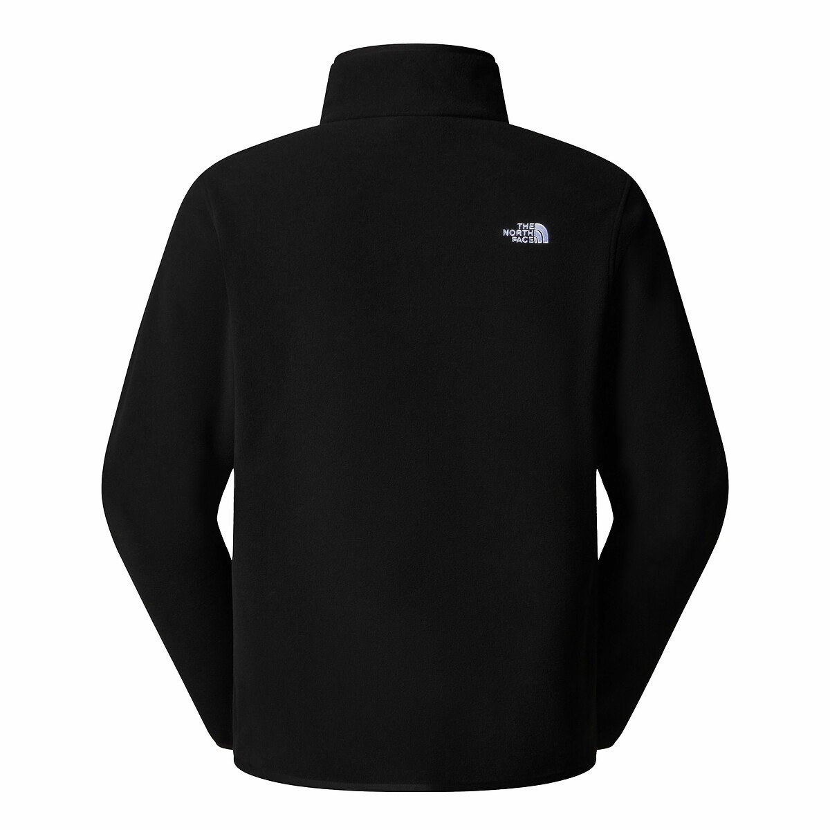 Half Zip-Up Fleece Sweatshirt with High Neck and Logo black, THE NORTH FACE