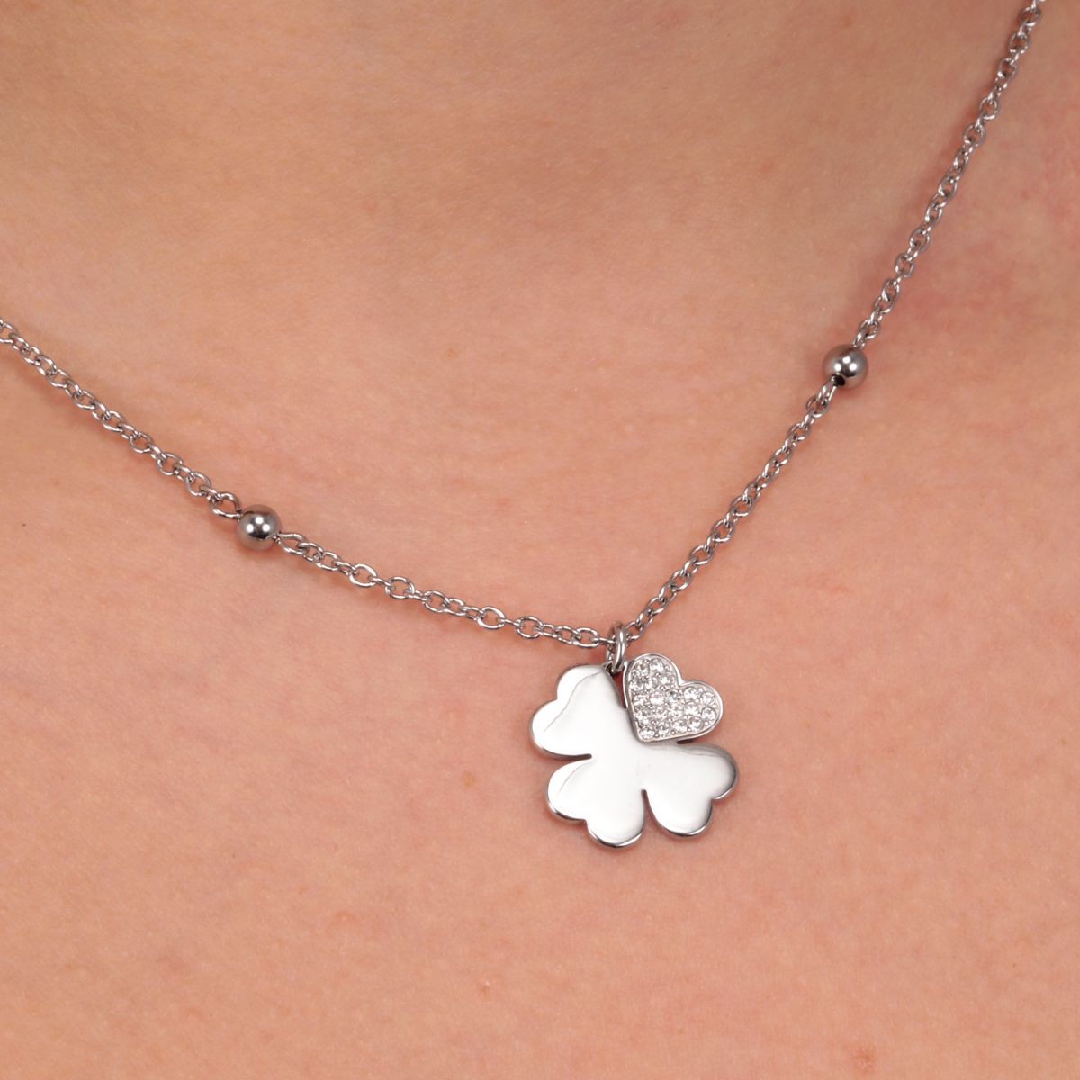 Collier en acier VALENTINA argent, MORELLATO