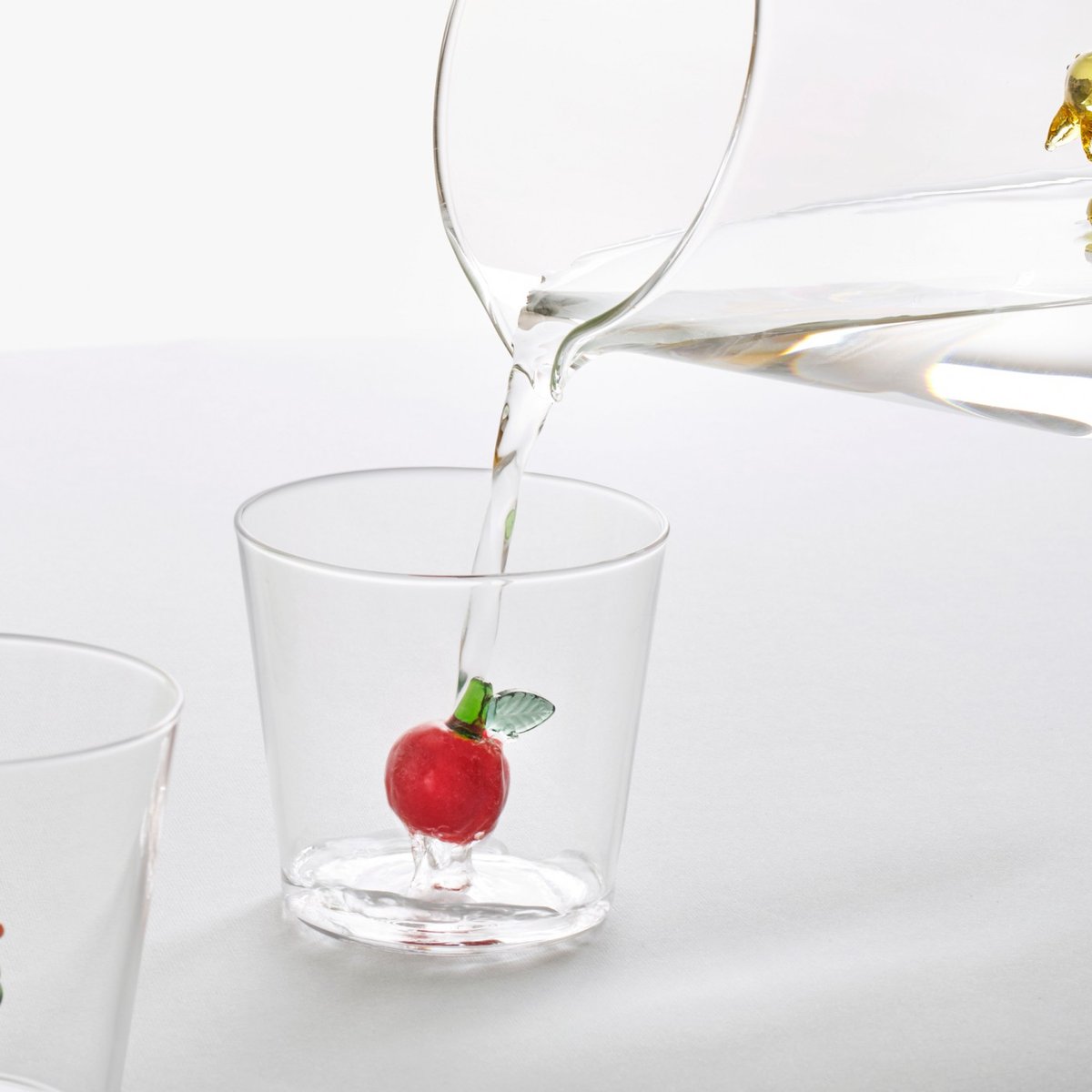 Verre pomme rouge Woodland Tales transparent, ICHENDORF