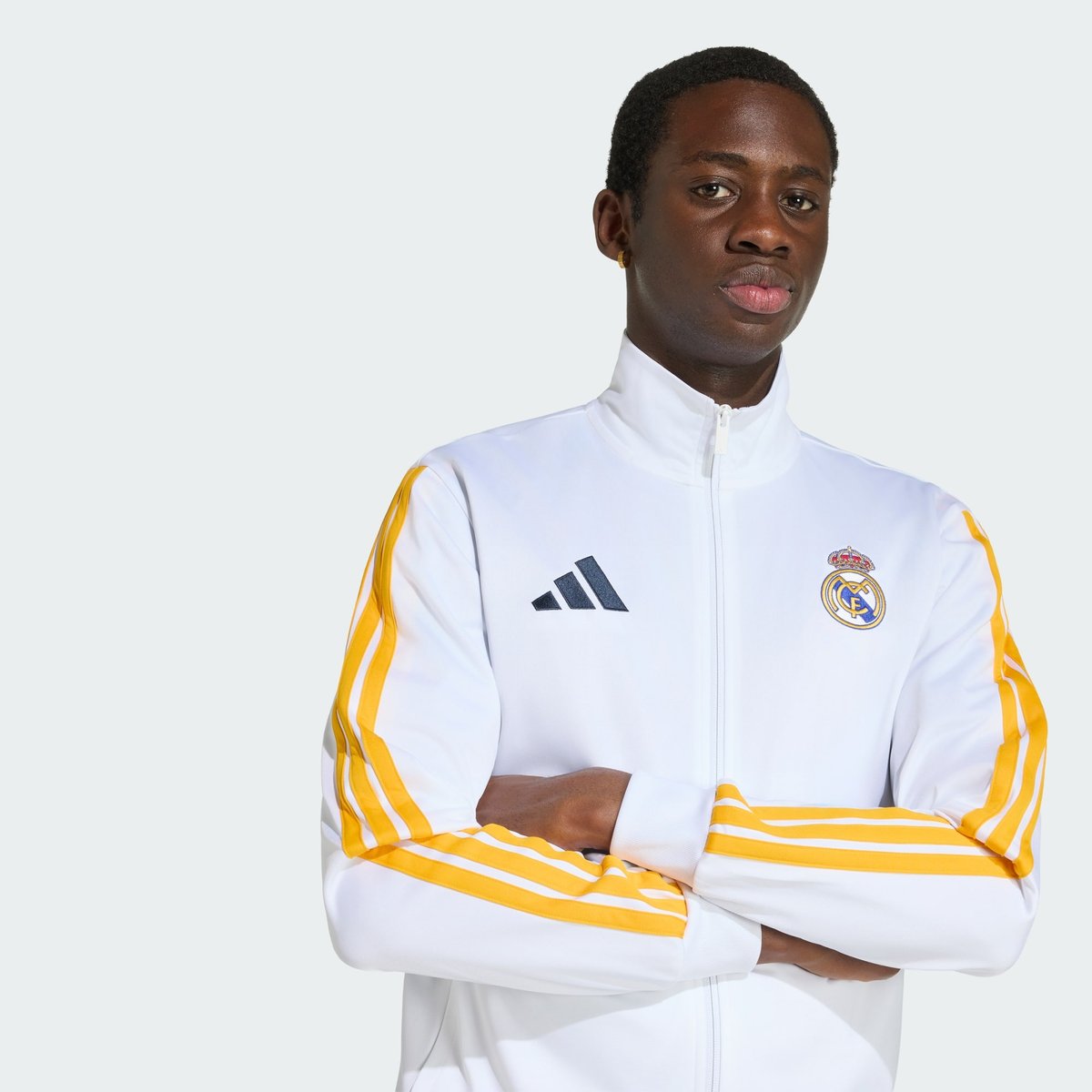 Veste De Survêtement Real Madrid Dna Veste De Survêtement Real Madrid Dna white, adidas Performance