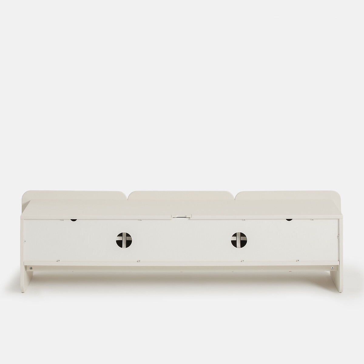 Meuble TV hifi laqué, 3 portes, largeur 170 cm, CESCO ecru, LA REDOUTE INTERIEURS