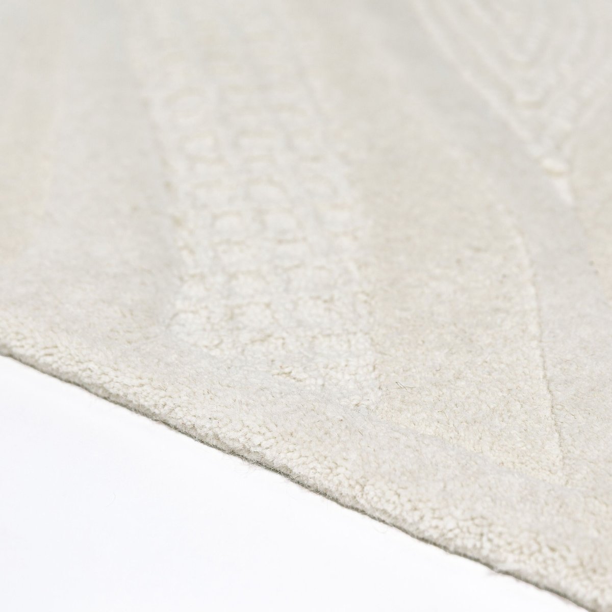 Tapis en laine ABSTRAIT blanc, FLAIR RUGS