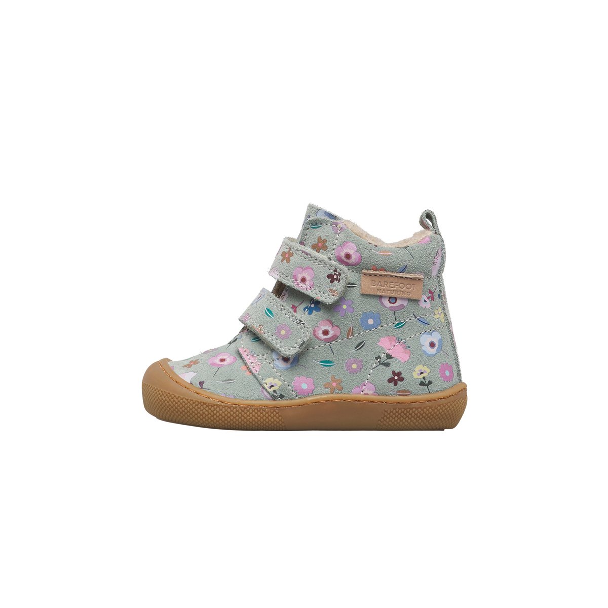 Bottes barefoot en velours BAREFOOT WIGGHI VL sage-rose, NATURINO