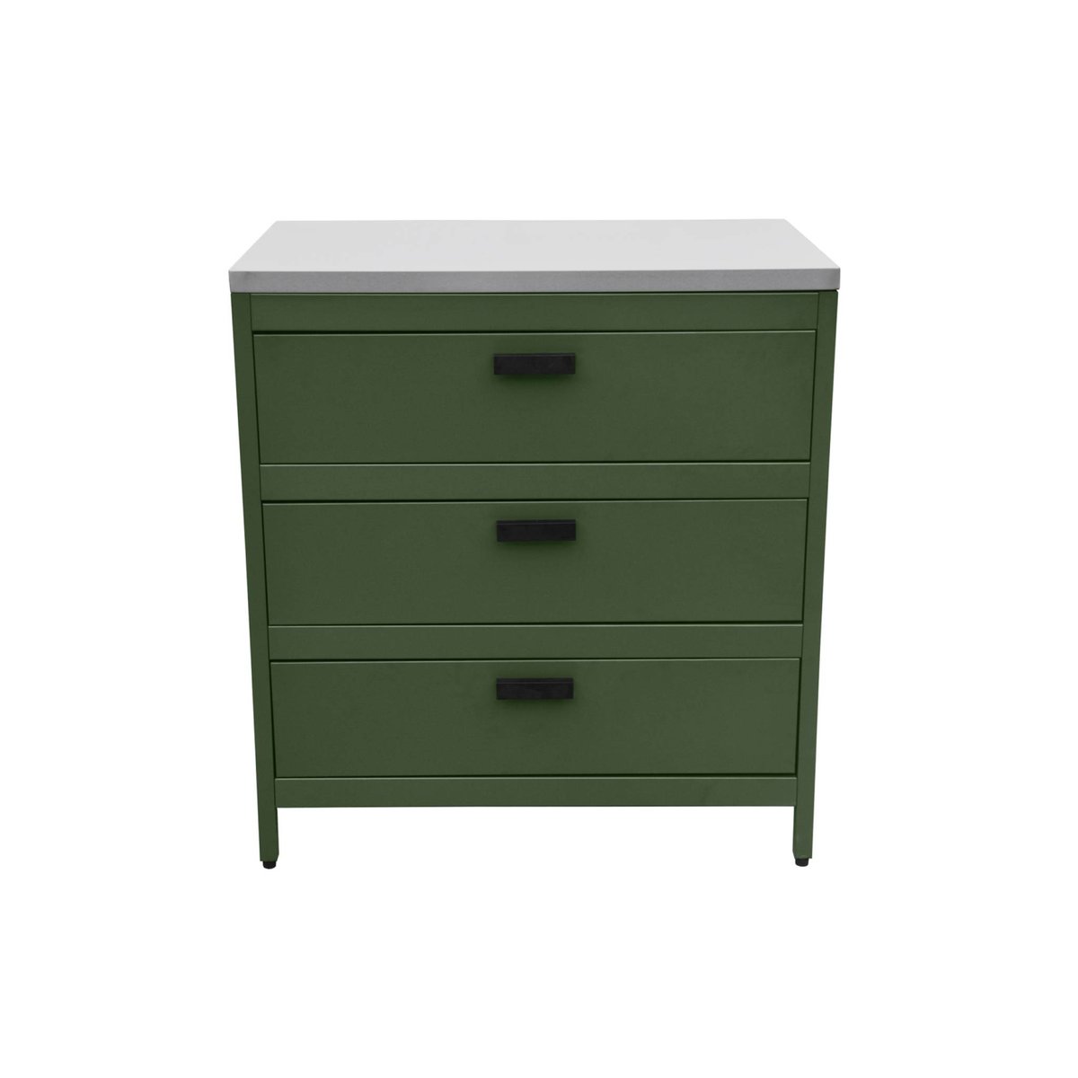 Cuisine d'extérieure 5 modules avec barbecue charbon de bois sur pieds, 2 étagères et thermomètre NAXOS BARBECUE CHARBON + 5 MODULES noir, SWEEEK