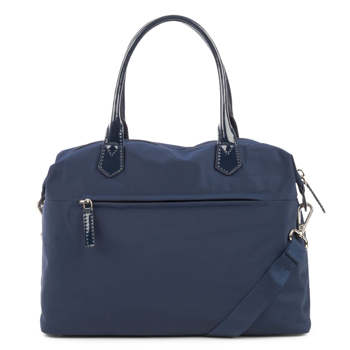 Sac à main BASIC VERNI bleu foncé, LANCASTER