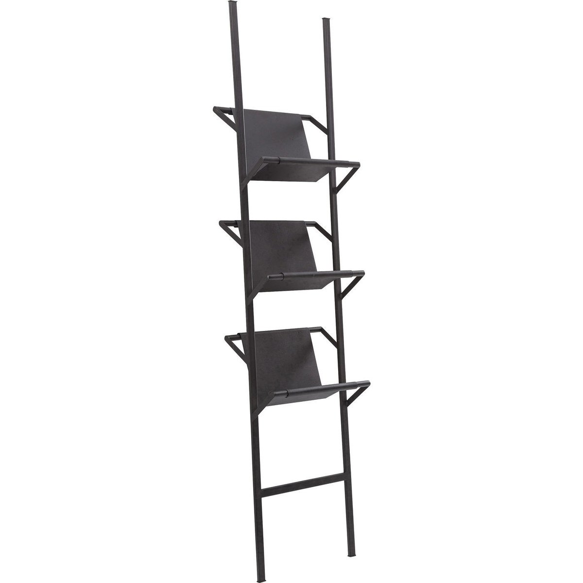 Porte-catalogue en acier noir, KARE DESIGN