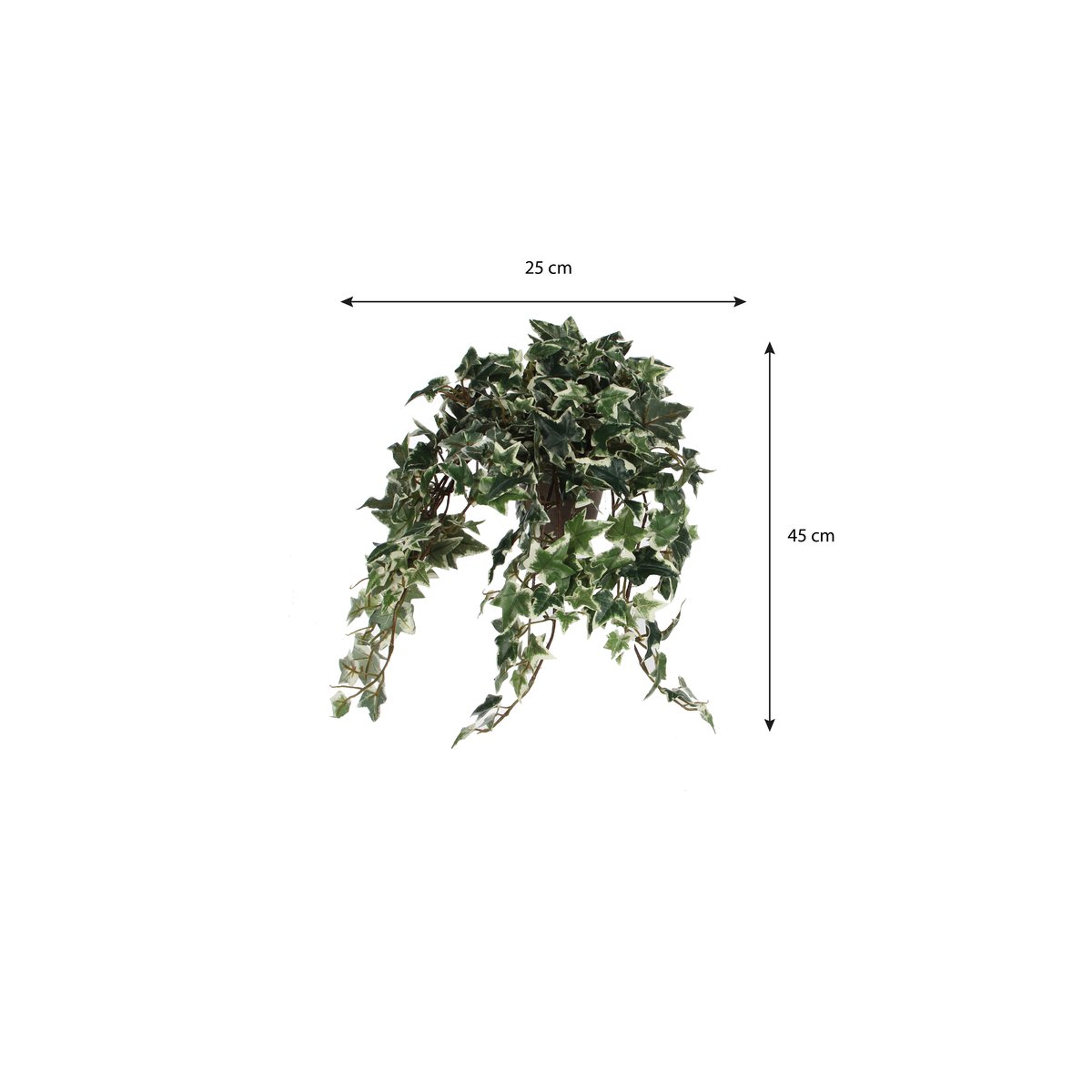 Plante artificielle suspendue IVY vert, MICA DECORATIONS