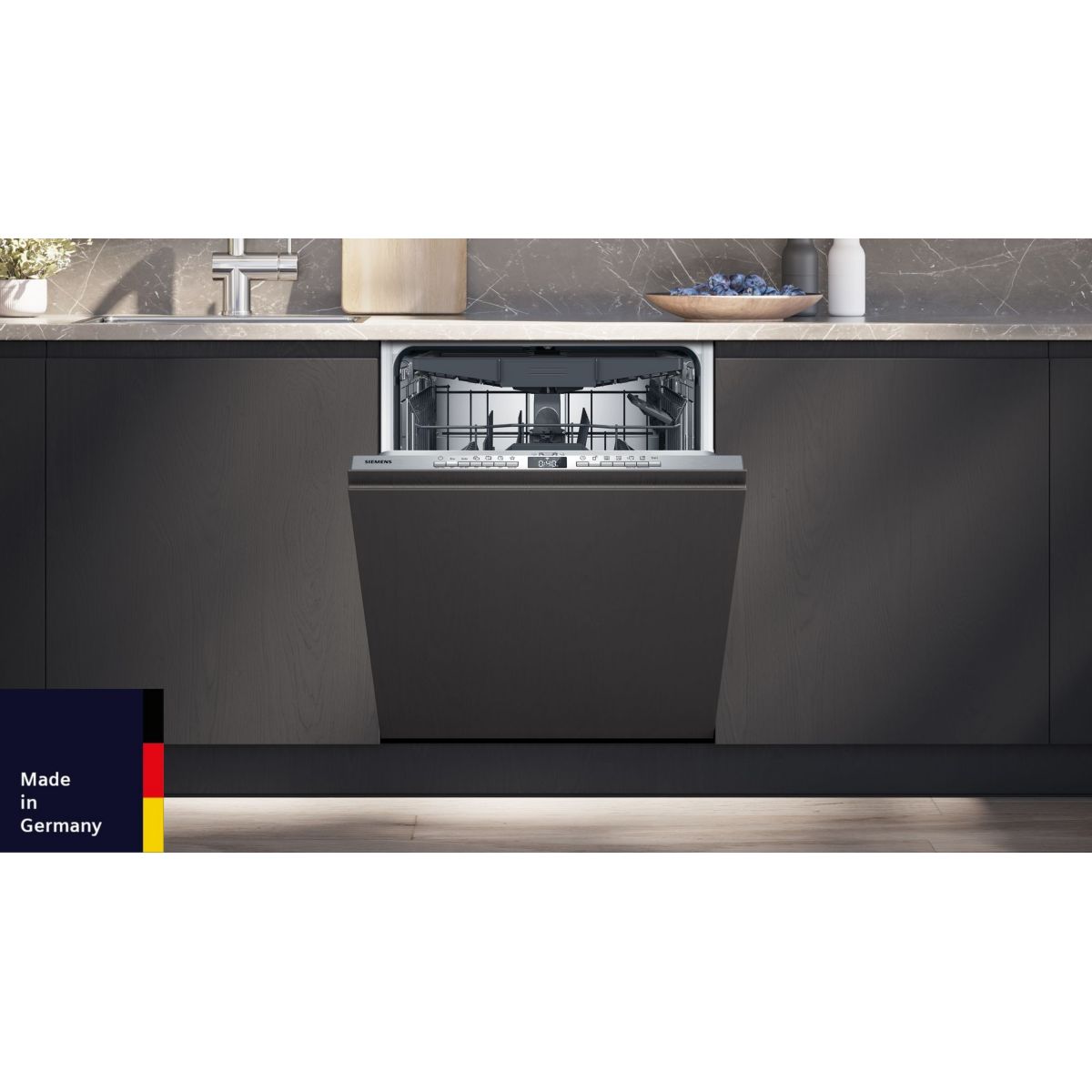 Lave vaisselle encastrable SN63EX22CE, iQ300, Silence Plus couleur unique, SIEMENS