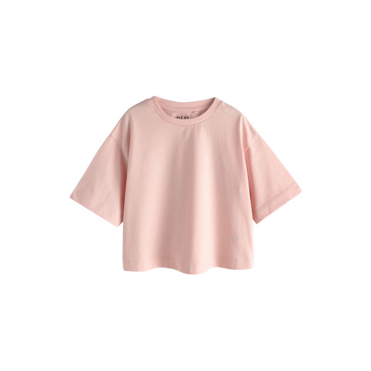 T-shirt oversize coupe droite, lot de 5 naturel, NEXT
