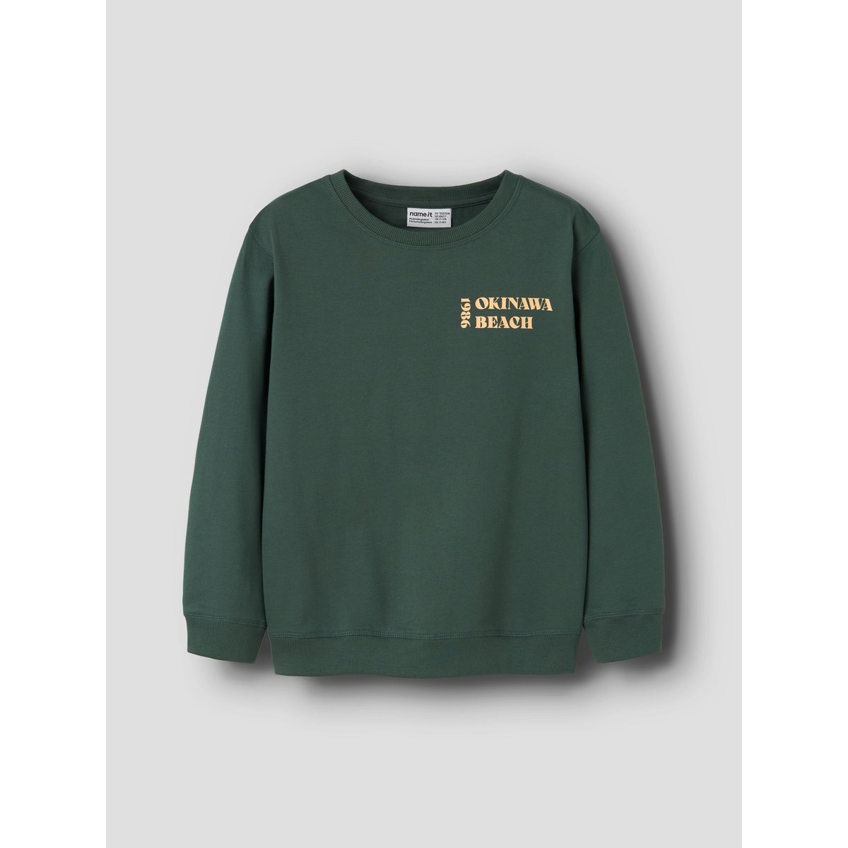 Sweat-Shirt vert - garden topiary, NAME IT