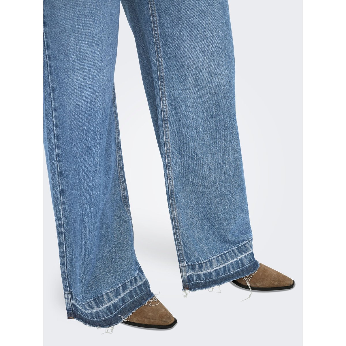 Jean À Jambe Large light blue denim, ONLY