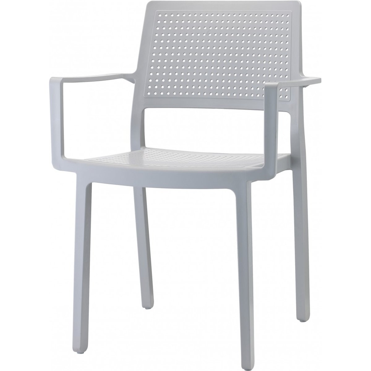 Fauteuil design (lot de 2), EMI gris clair, SCAB DESIGN