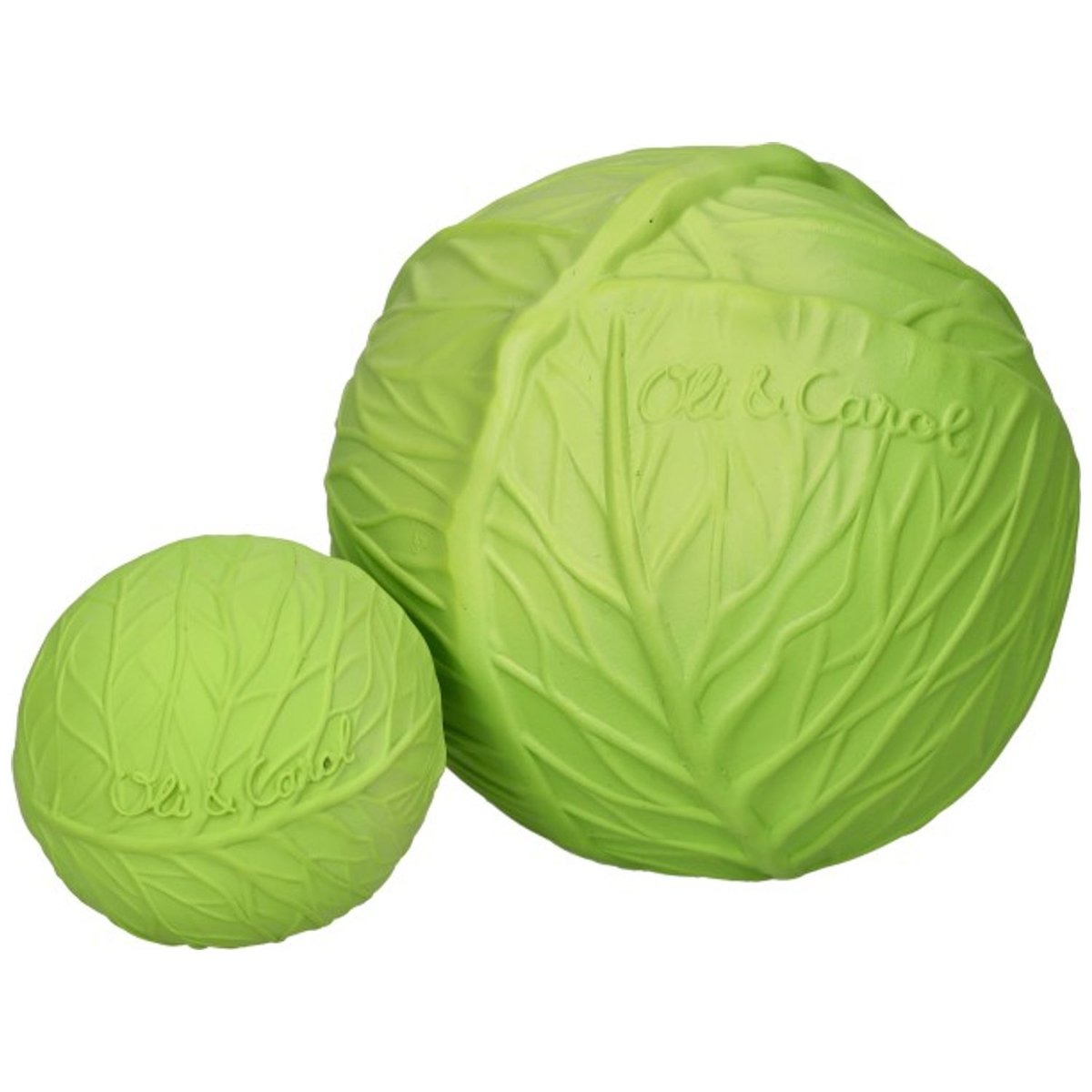 Set de 3 Balles sensorielles rouge,vert,rose, OLI & CAROL