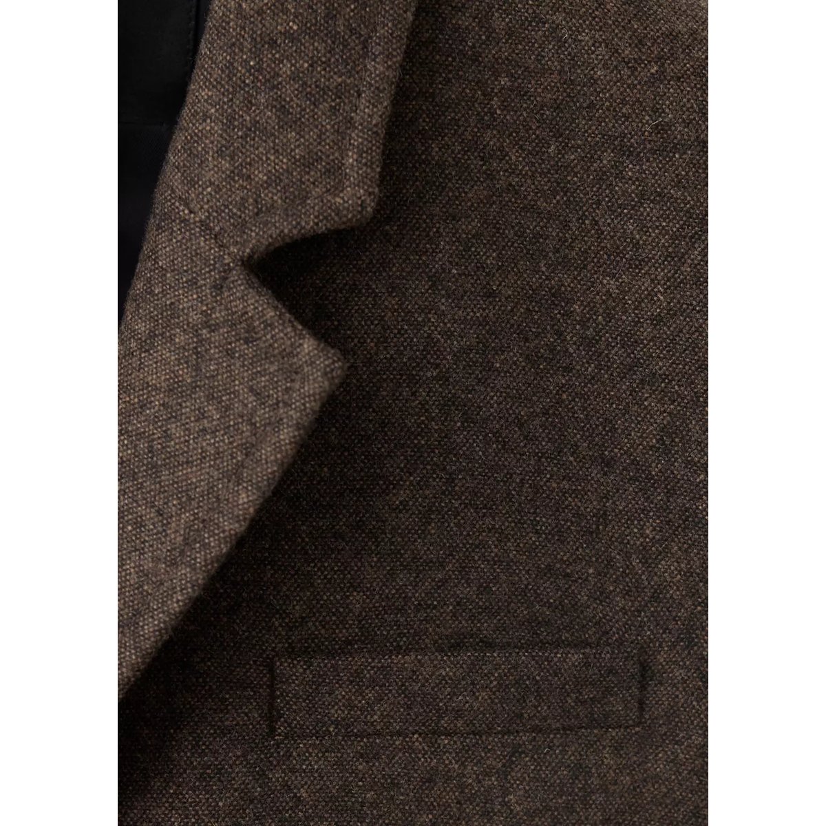 Veste laine slim-fit marron, MANGO