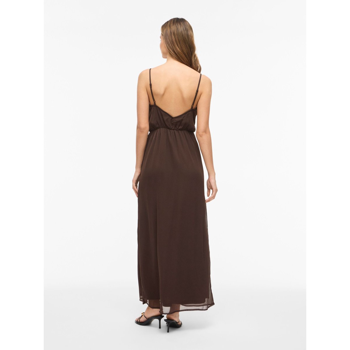 Robe D’occasion marron - coffee bean1, VILA