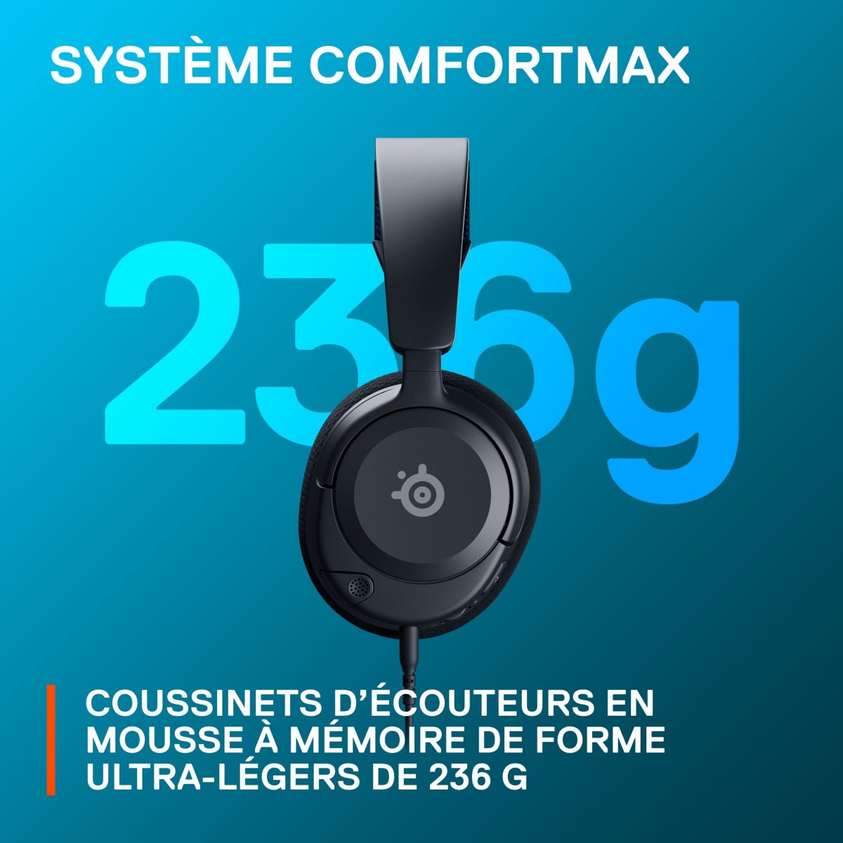 Casque gamer Arctis Nova 1 P noir, STEELSERIES