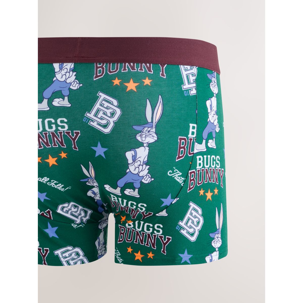 Boxer looney tunes sous licence vert/orange, NEXT