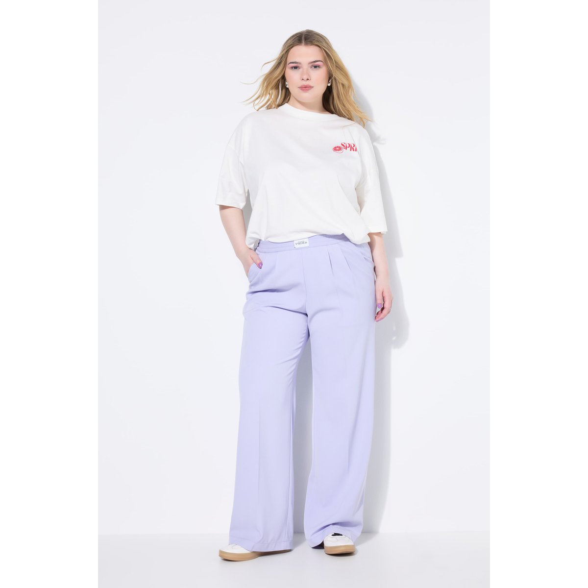 Pantalon jambe droite lavande, STUDIO UNTOLD