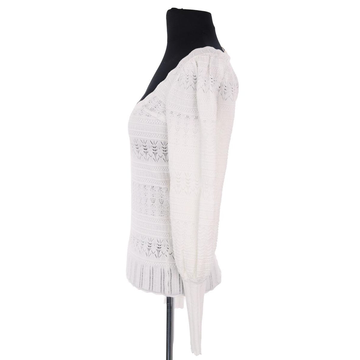 Pull - Très Bon État blanc, SEZANE