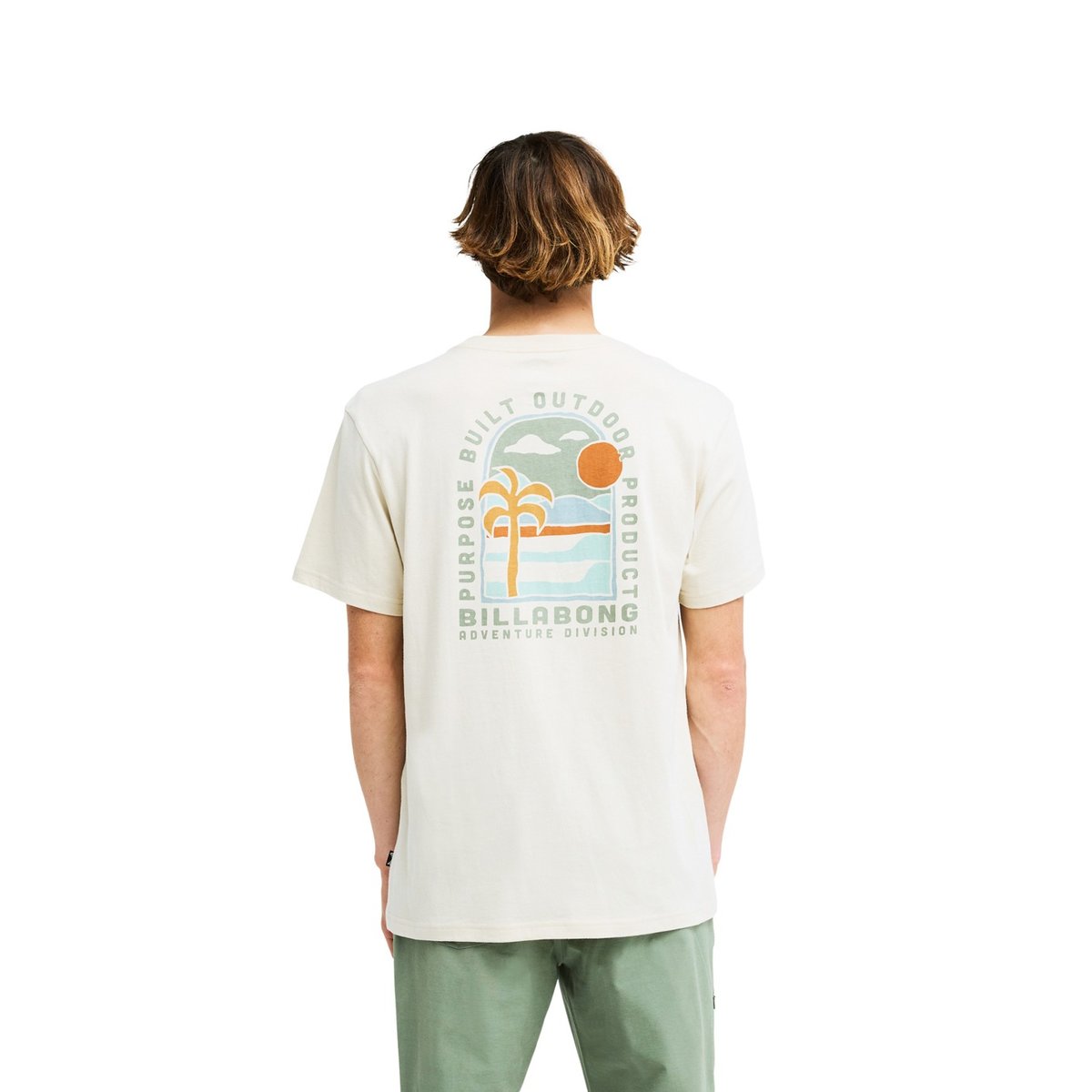 T shirt manches courtes SUNDOWN beige oatmeal, BILLABONG
