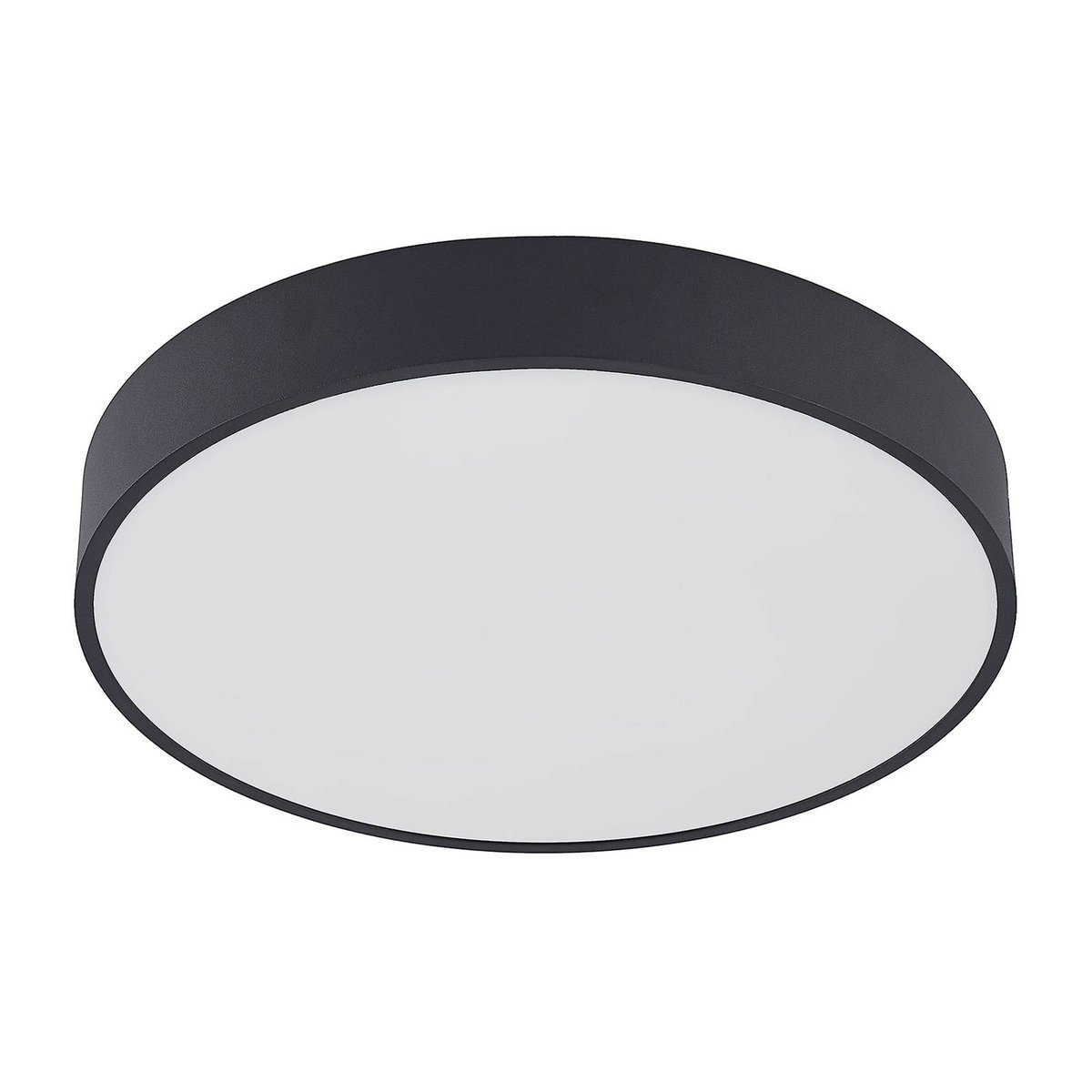 Plafonnier en aluminium moderneLED, Vanida noir, blanc, ARCCHIO