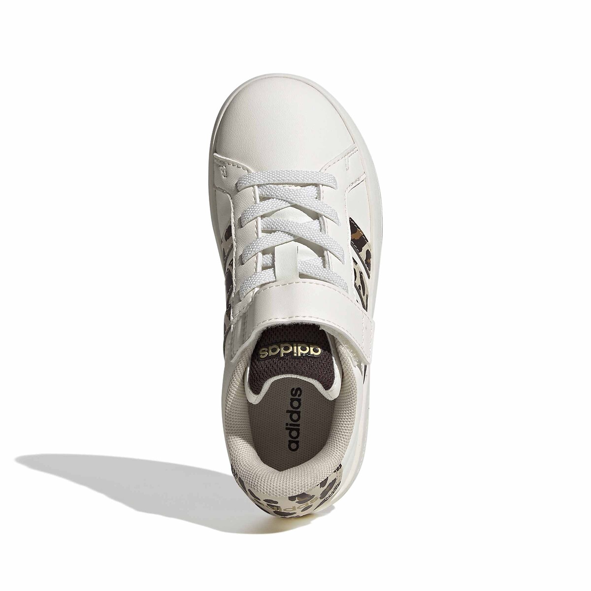 Baskets GRAND COURT 3.0 blanc/léopard, ADIDAS SPORTSWEAR